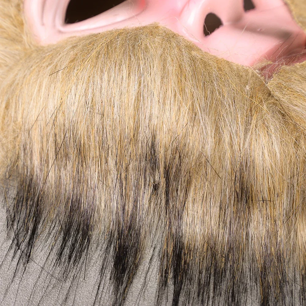 High Quality Monkey Latex Mask Chinese Monkey King Sun WuKong Halloween Cosplay Costume Adult Carnival Party Mask Theater Prop image 4