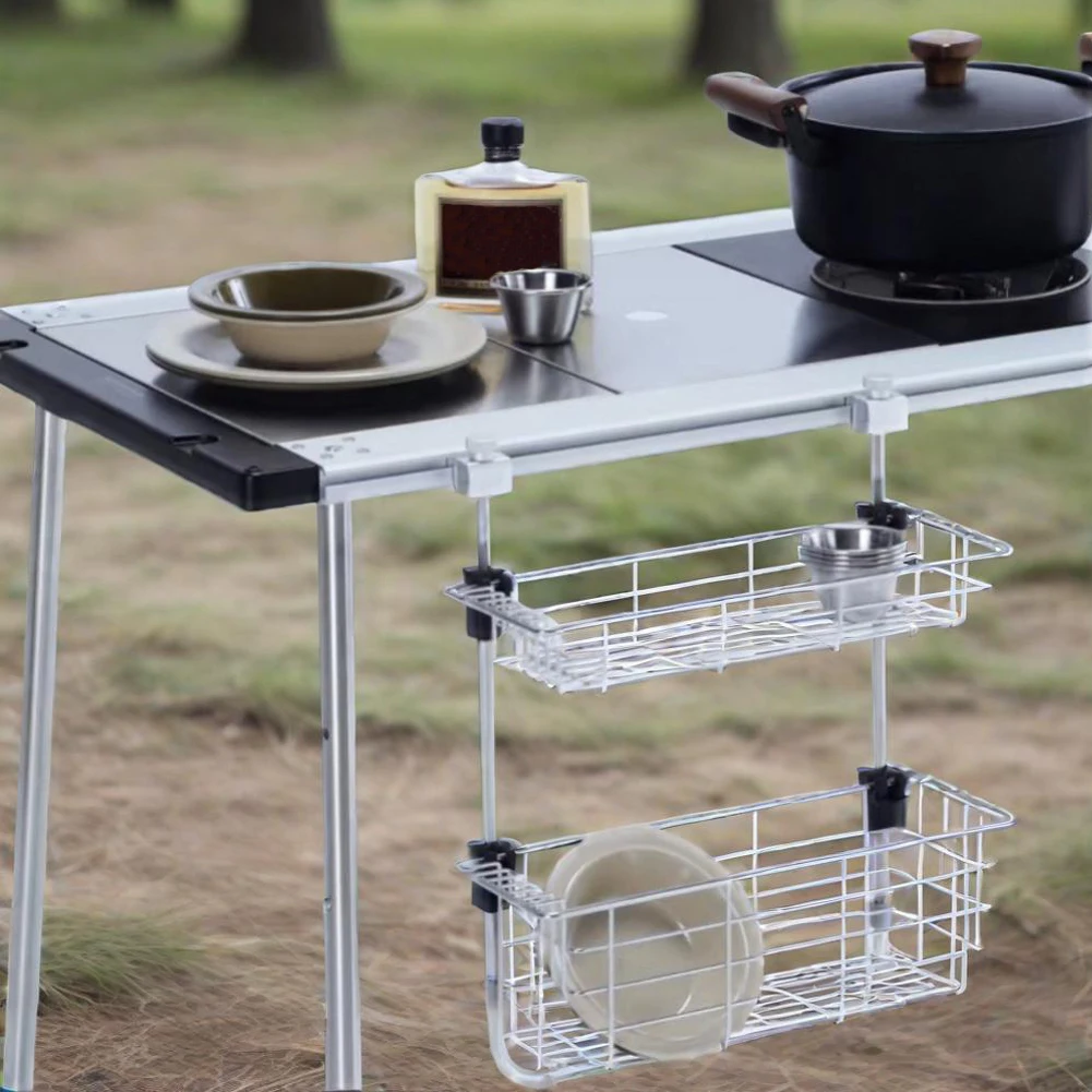 Aluminium Alloy IGT Extension Plate Link Buckle Extension Plate Link Snap Outdoor IGT Table Hook for Outdoor Camping IGT Table