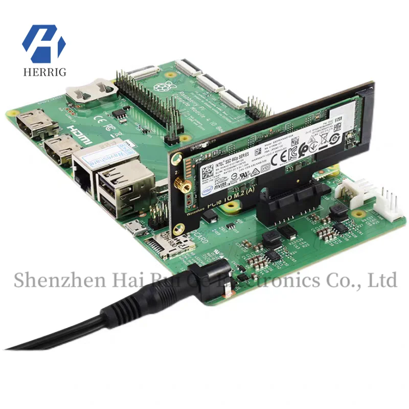 بطاقة محول MicroSnow Raspberry Pi CM4 PCI-E إلى M.2 SSD بطاقة محرك الحالة الصلبة واجهة PCIe متوافقة #4