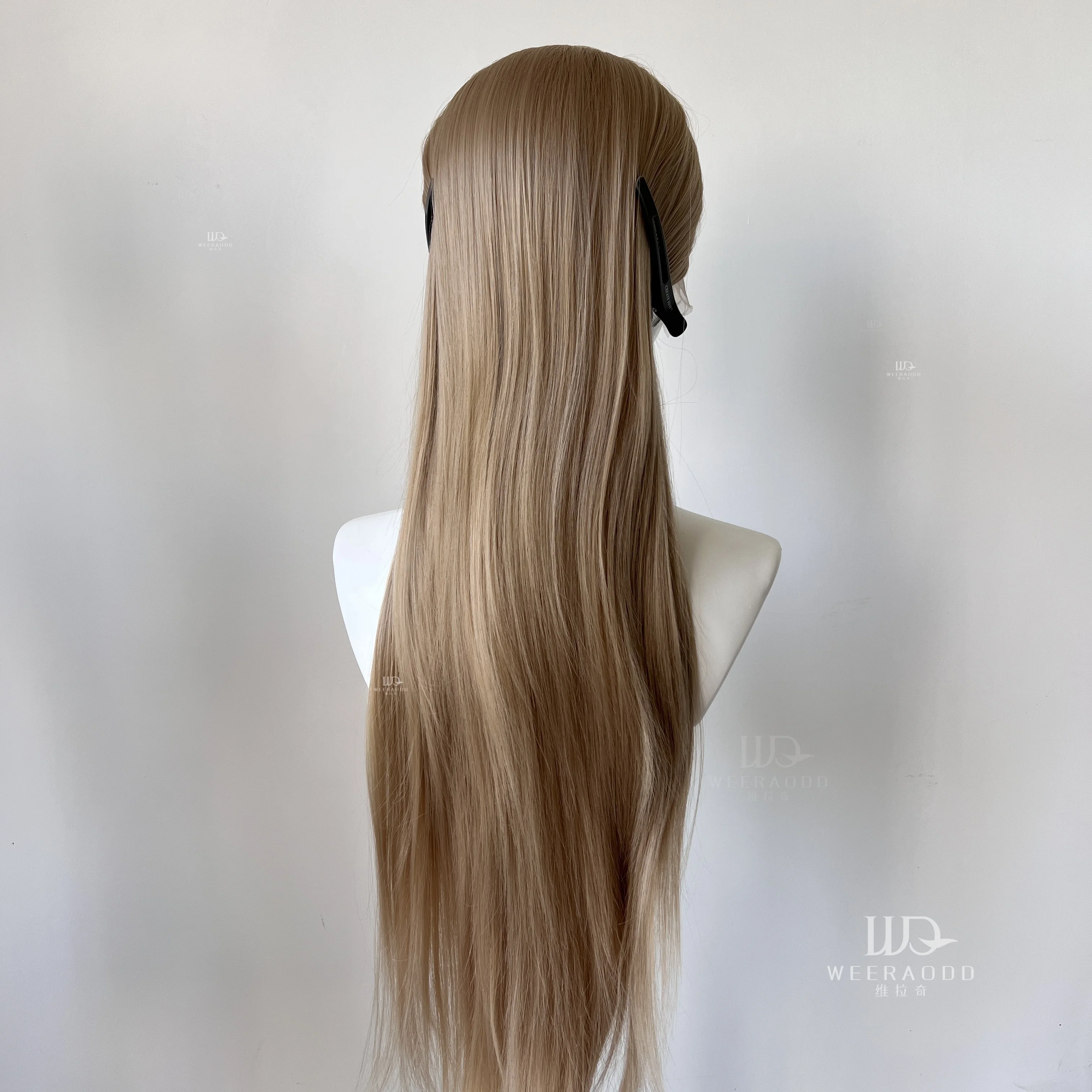 Медово-коричневый парик для женщин Молочный чай Коричневый 26 дюймов 13*4 Парик фронта шнурка Натуральные волосы Синтетические парики шнурка для косплея Ежедневное использование