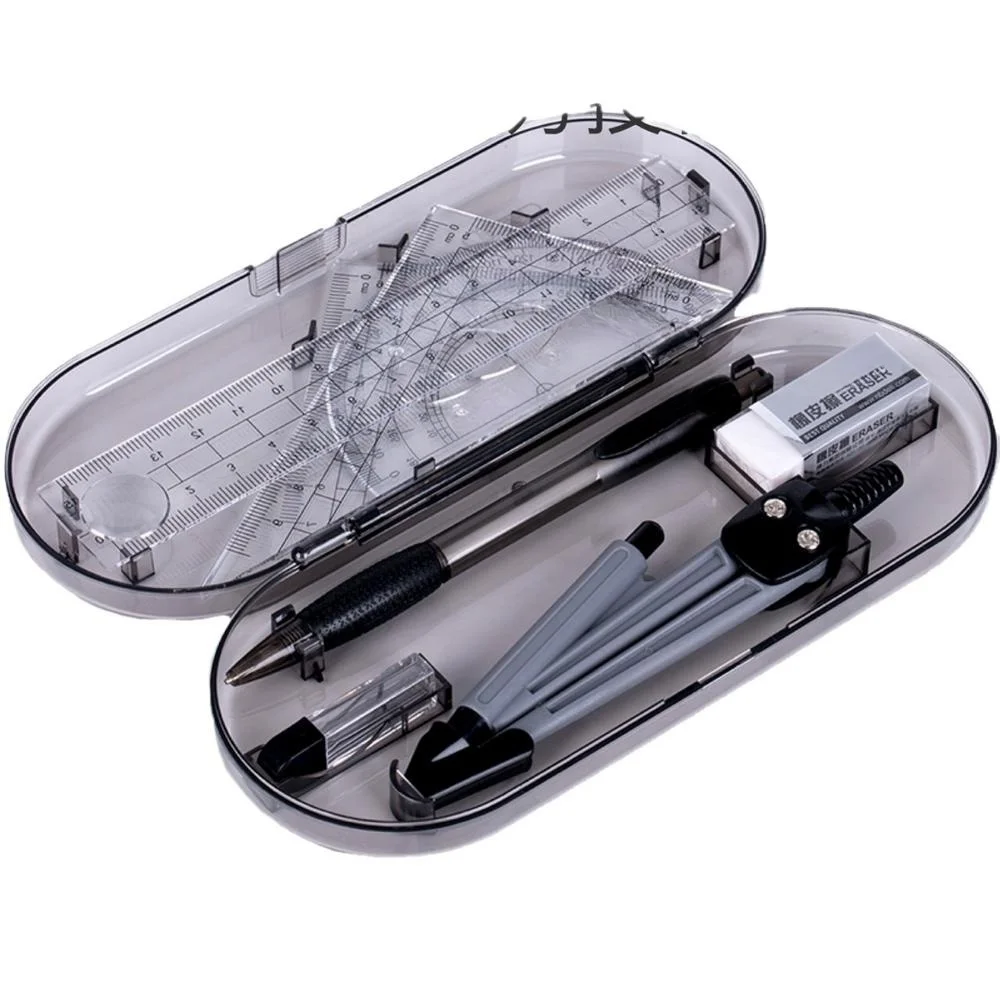 Geometry Tools Practical Compass Set Math Tools Compact Ruler Set For Teachers Homework Students