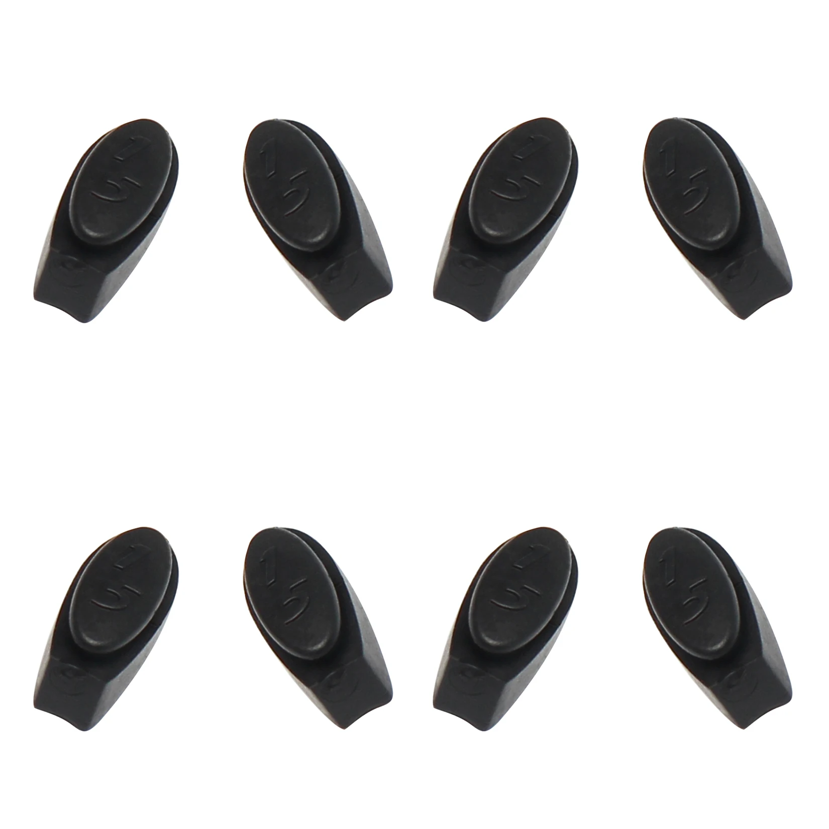 Qyvolux - Repuestos de Silicona para Patillas de Gafas de Sol Oakley Juliet / X Squared / Mars - Piezas de Goma