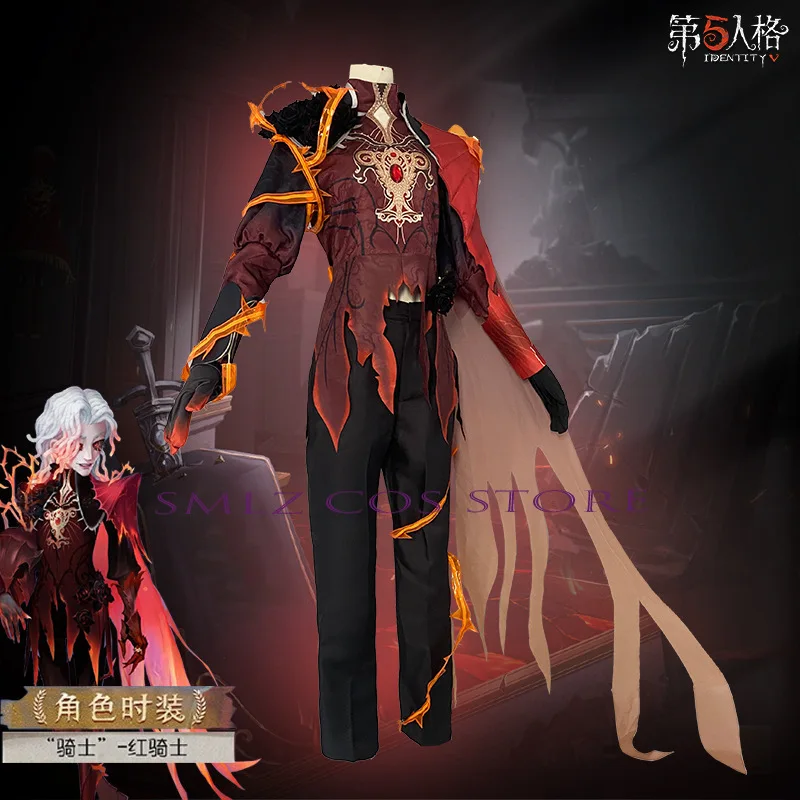 

Identity V Red Knight Richard Sterling Cosplay Costume – Uniform Set for Men Women Halloween Party Outfit 2026