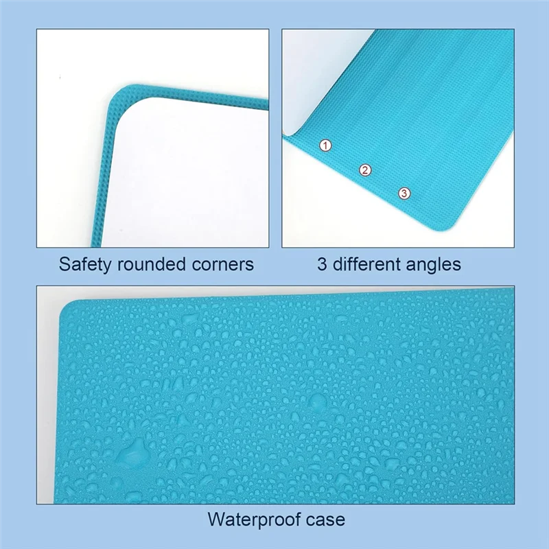 Pizarra blanca pequeña portátil de C9, Mini pizarra de borrado en seco con imán reutilizable con paño de limpieza, tablero magnético de borrado en seco