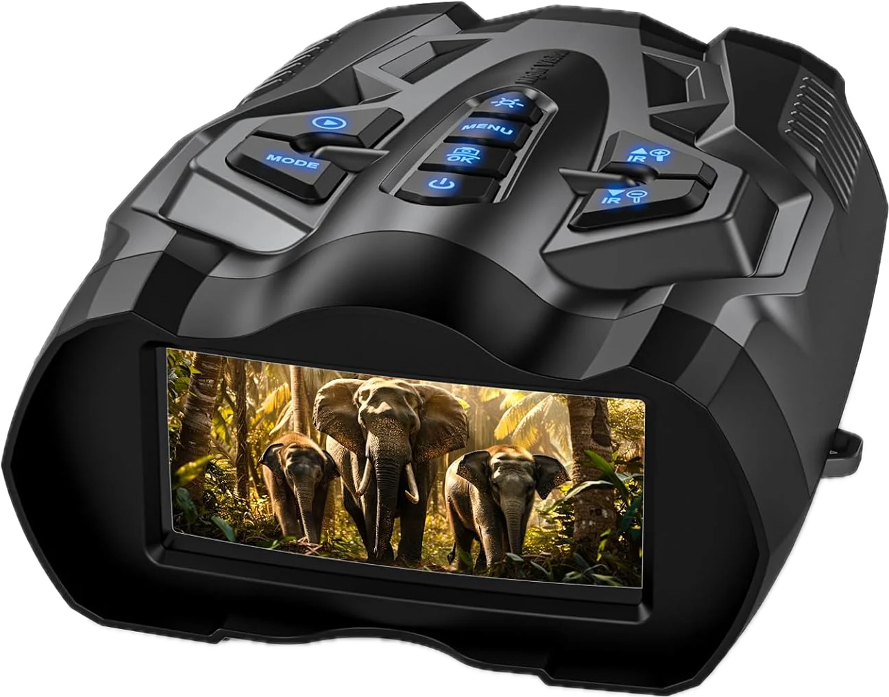 

High Quality 4K 1080P Digital Night Vision Device 3.5 Inch 3.8W Infrared Binocular Scope Goggles With NVG Telescope For Hunting