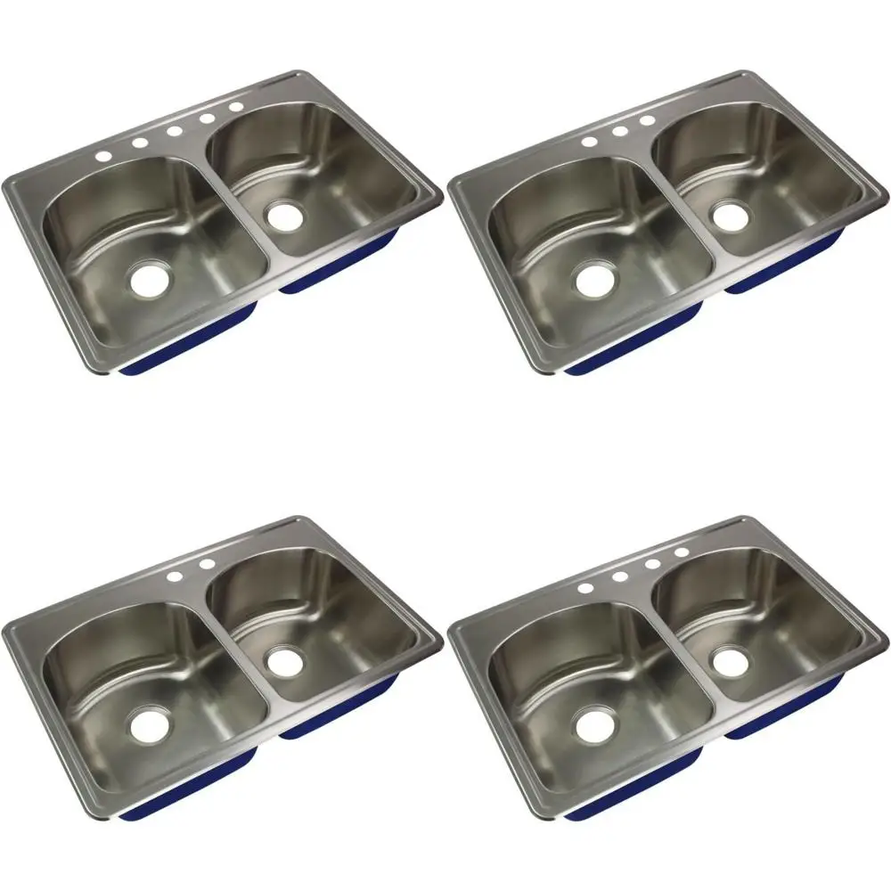 

Stainless Steel Kitchen Sink, MTDD33229-5 Model, Durable and Modern Design for Your Home