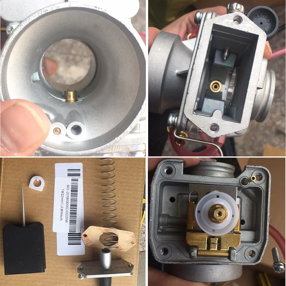 ل Mikuni المكربن Vergaser Carb TM24 TM28 TM30 TM34 TM32 TM38 شقة الشريحة المكربن حنفية TM34-2 42-6100 #6