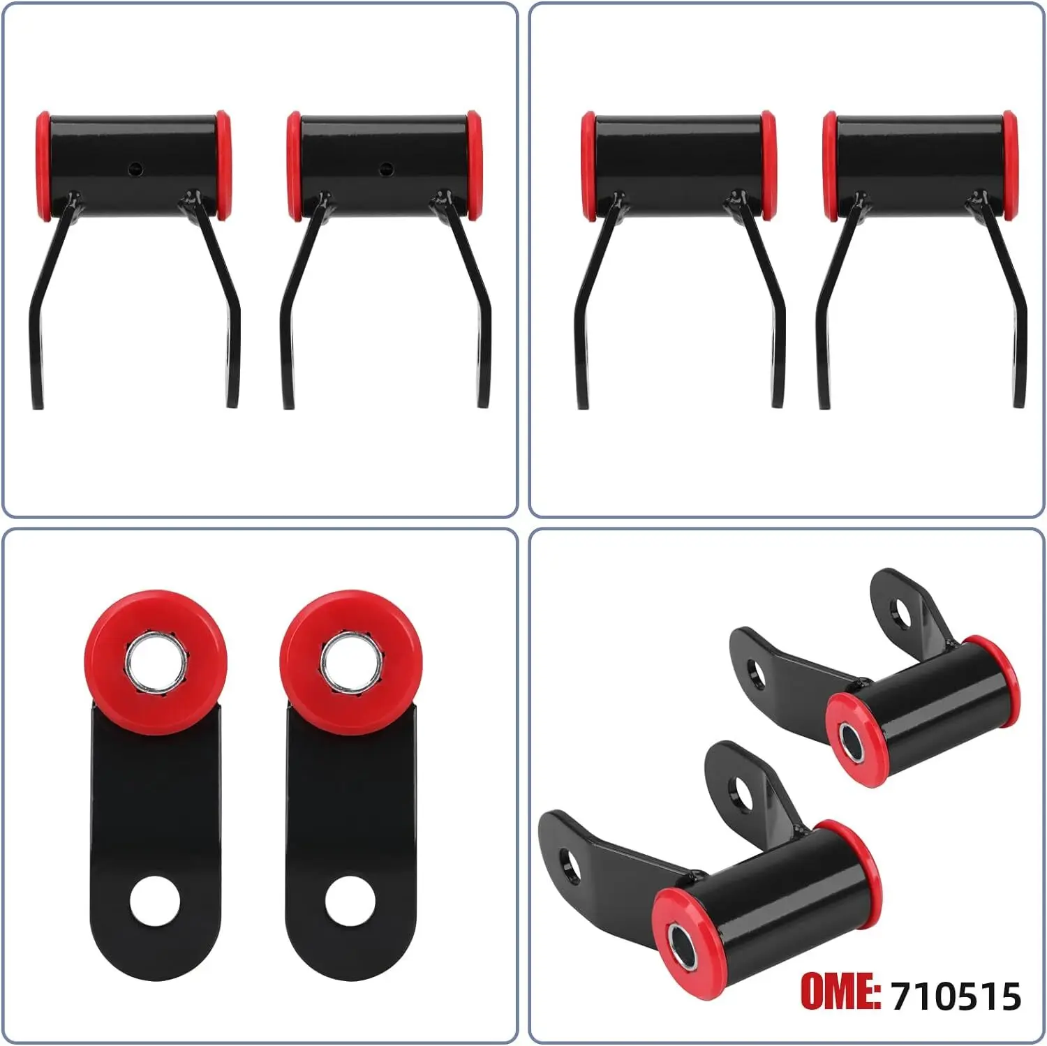 طقم رفع أغلال خلفية فولاذية 710515 1-1.5 بوصة لسيارة تشيفي سيلفرادو جي إم سي سييرا 1500 2WD 4WD شاحنة EM-1020