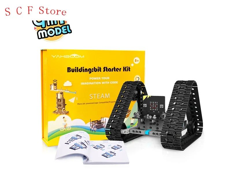 Stem Education 9 In 1 Models Plastic 260+ Building Block Programmable Robot Kit Based On BBC Micro:bit V1 V2