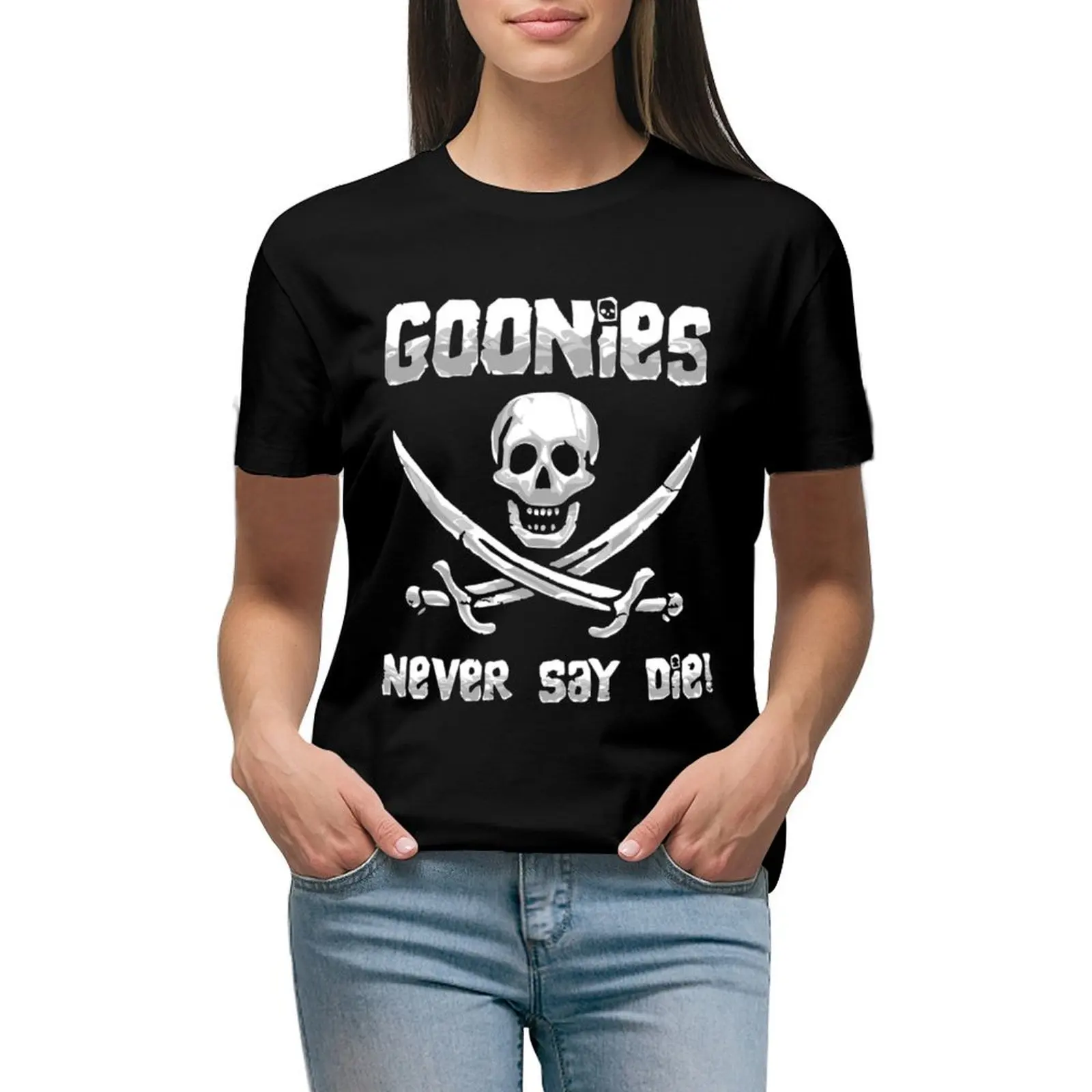 

Goonies T-ShirtGoonies T-shirt Short sleeve tee summer top cute tops Womens graphic t shirts