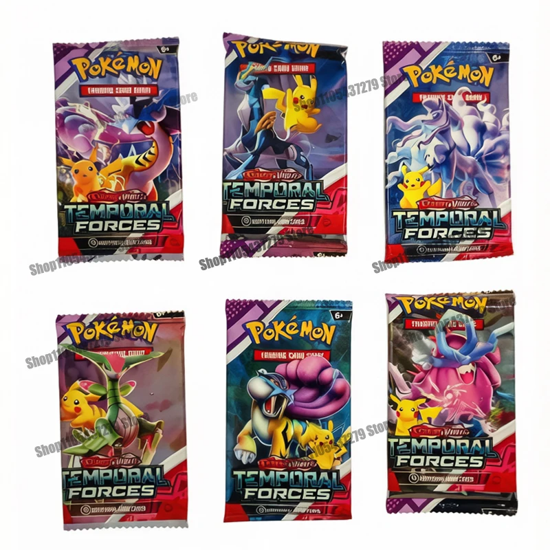 

Pokemon TCG Temporal Forces Booster Box 360 Cards/36 Packs Scarlet & Violet Prismatic Evolutions English Version Collectible Tra