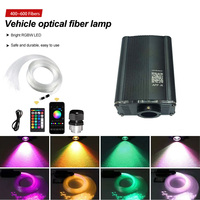 450star headliner kit Fiber Optic Led Ligh 0.75mm 3 Meters 12V Twinkle APP Remote Controller RGBW For Home Ceiling Car Roof