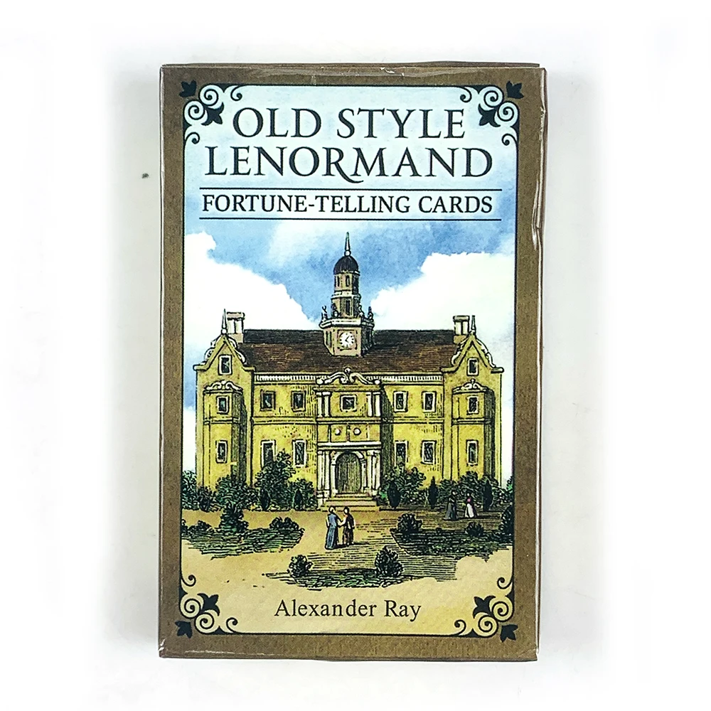 

Hot-selling Old Style Lenormand Fortune-Telling Cards A 38 English Fate Divination Deck Borad Games,Ideal For Meditation & Gifts