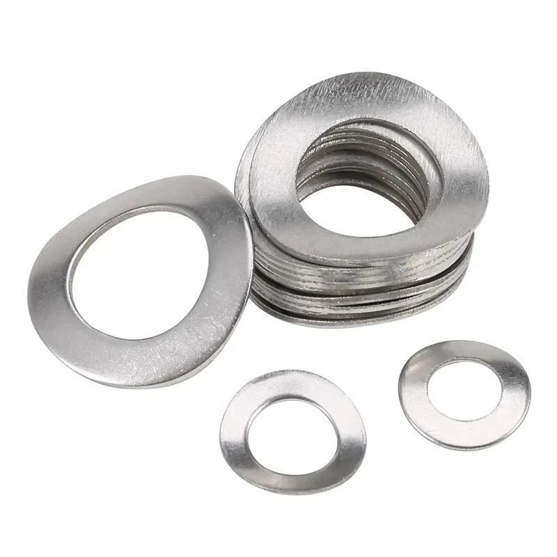 M1.7 M2 M2.5 M3 M4 M5 M6 M8 M10 304 A2 Stainless Steel Curved Washers Wave Spring Washer