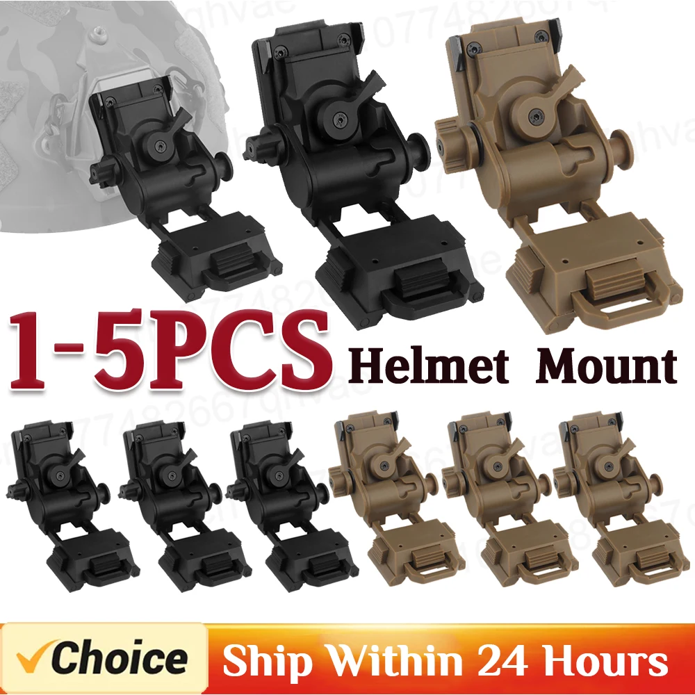 Nylon L4 G24 L4G24 NVG Wilcox Mount Bracket Holder For PVS15 PVS18 GPNVG18 Goggle Night Vision Stent Skip Fast OPS Helmet Parts