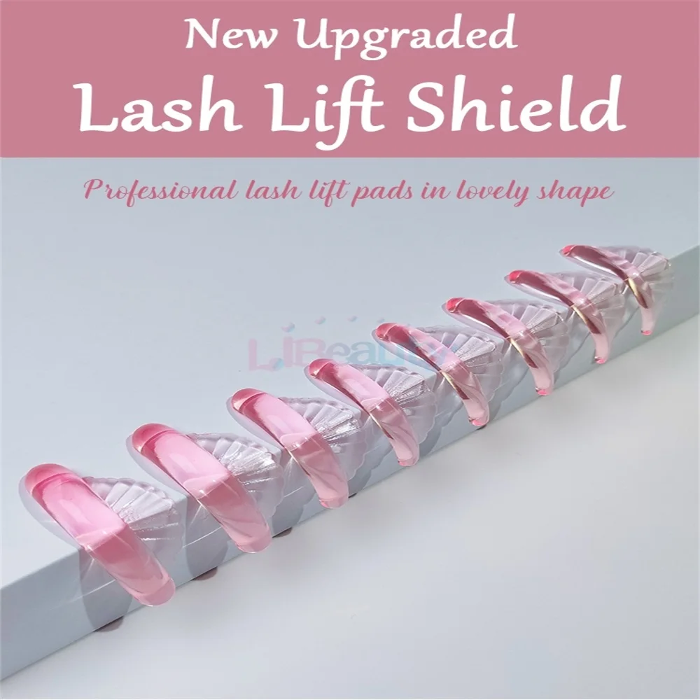 Libeauty 8 Paar kleberfreie Silikon-Wimperndauerwellen-Pads, klebriges Wimpernlift-Schild, Heben, 3D-Wimpernzange, Zubehör, Make-up-Werkzeug – Detail 6