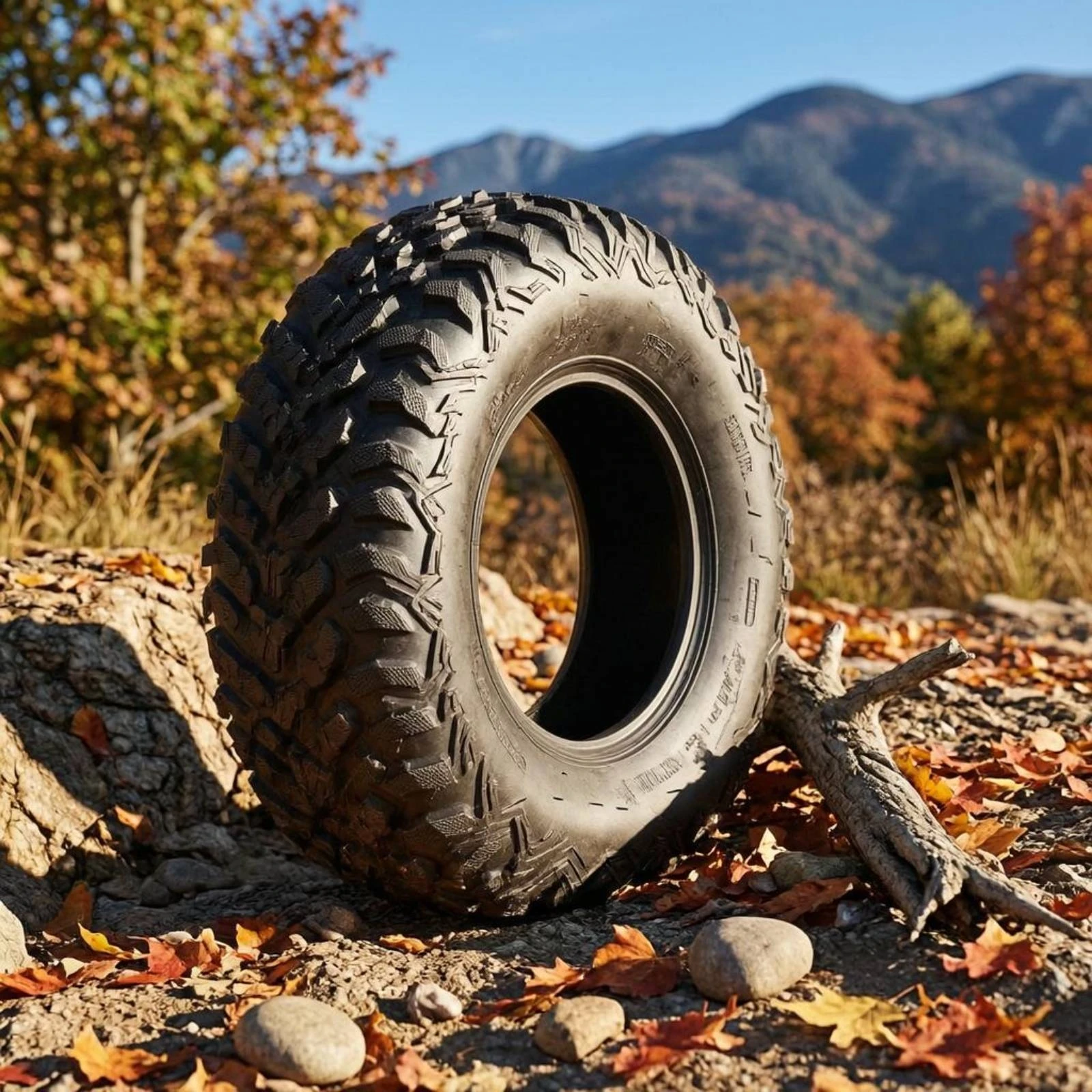 Dune Buggy A-pattern Rough Terrain Tubeless Tire Heavy-duty Deep Block Tread for Sand Vehicle and Kart