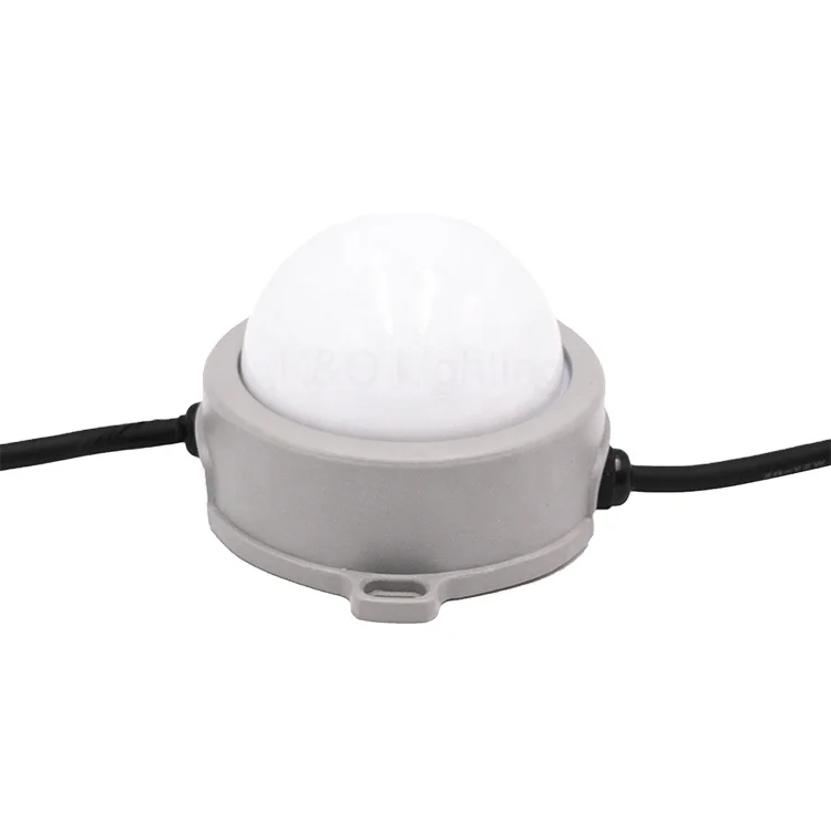 Lampe LED Pixel, Imperméable, Adressable, 20mm, 40mm, 100mm, 3W, 24V, DMX, WS2811, RVB, Documents Complets
