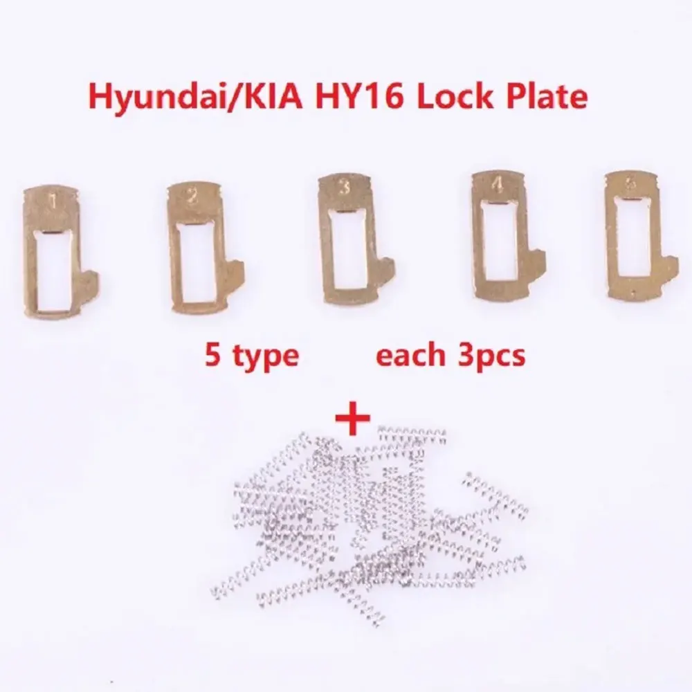 15pcs/lot HY16 Car Lock Reed Locking core Spring For Hyundai Lantra Freddy K2 K3 Car Lock Tablets Lock Spring Locking Reed