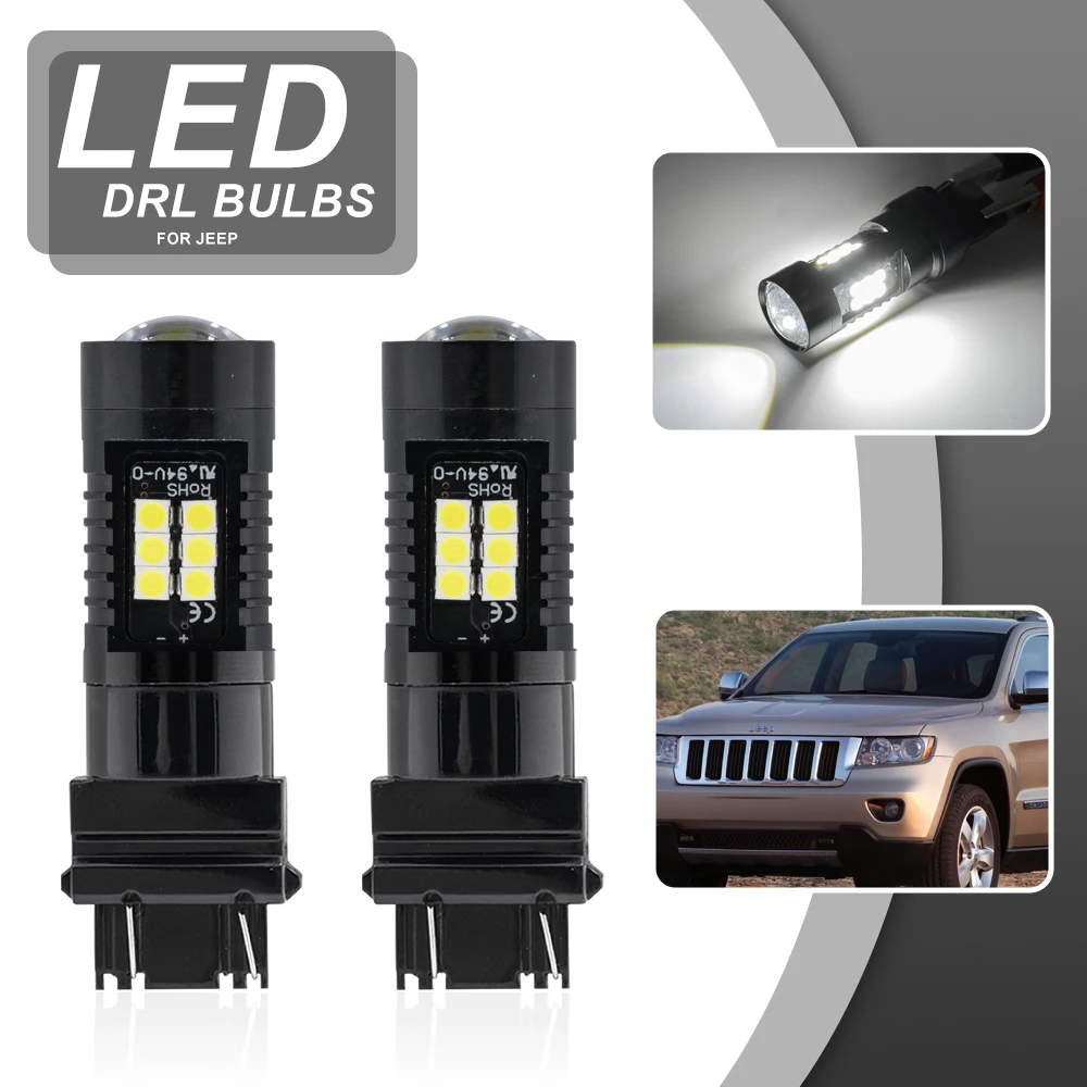 

Дневные ходовые огни для Jeep Grand Cherokee 3157 2011 2012 2013 компас 2011-2016