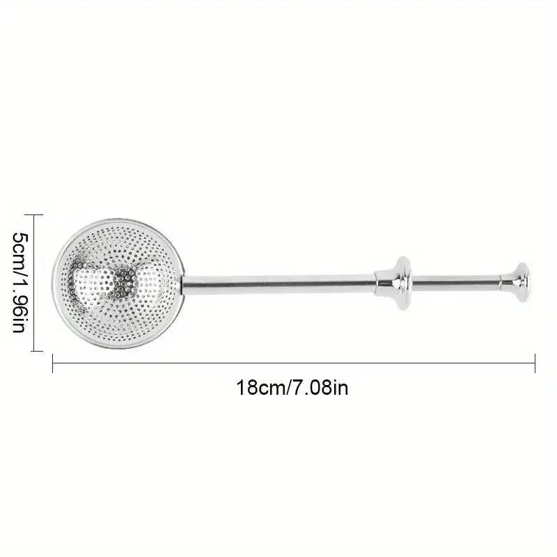 1 PC Spice tea Tool Accessories, Reusable Tea Filter Ball, Stainless Steel Tea Bag, Teapot Adjustable Tea infuser Filter