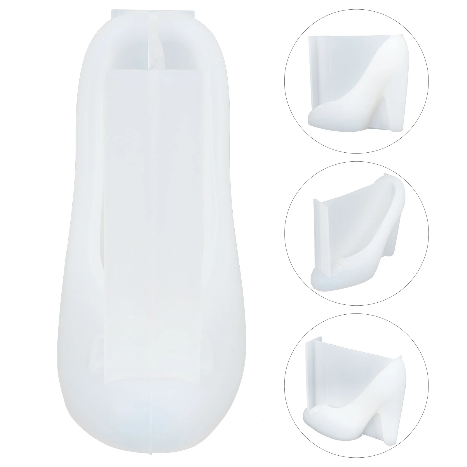 

High Heels Mold Fondant Making Silicone Molds Chocolate Cake Christmas Decoration Tool Moulds Silica Gel Shoe Attractive