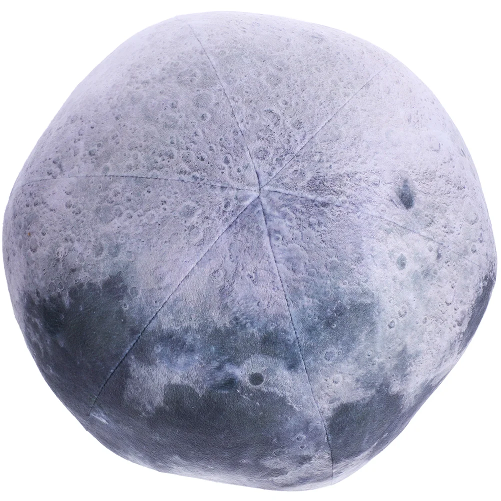 

Moon Pillow Toy Spherical Cushion Soft Bed Pillows Plush Sphere Planet Sofa Ball Cuddly Home Decor