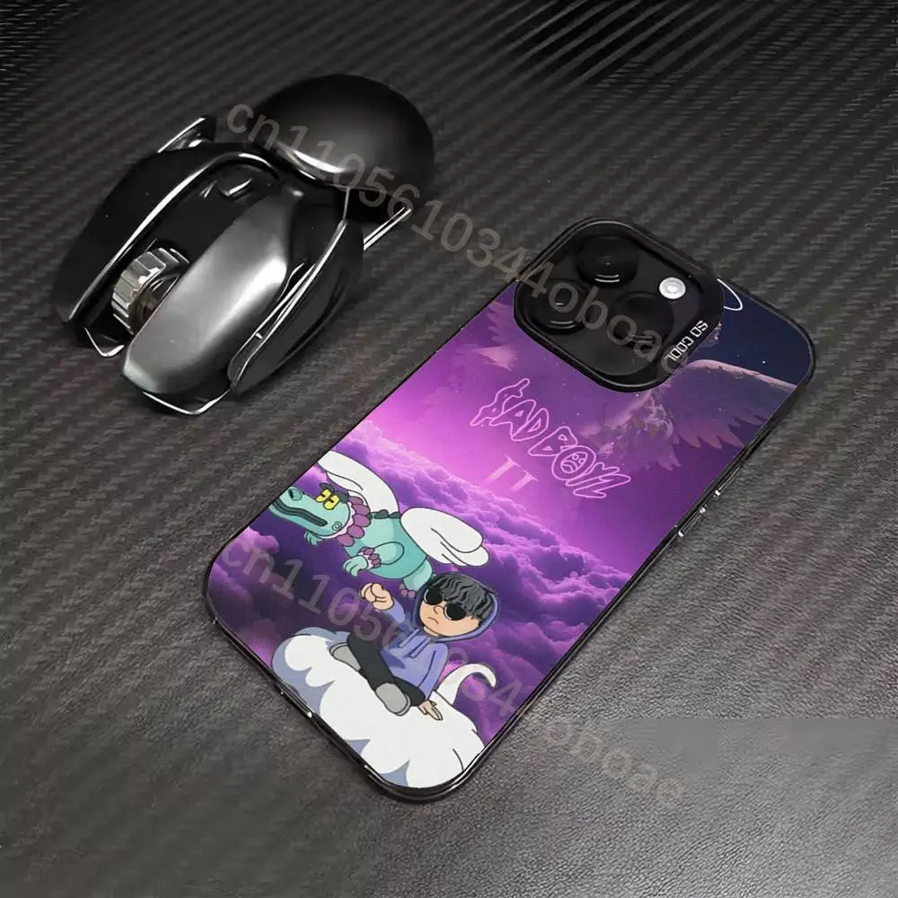 Popular J-Junior H Sad Boyz Phone Case For iPhone 17,16,15,14,13,12,11,Pro,Max,Plus Soft Black Cover