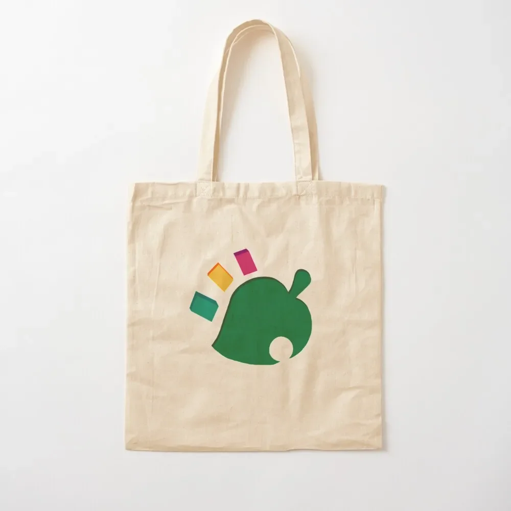 

Rainbow Leaf Tote Bag Candy bags shopping trolley bag large tote bag canvas tote