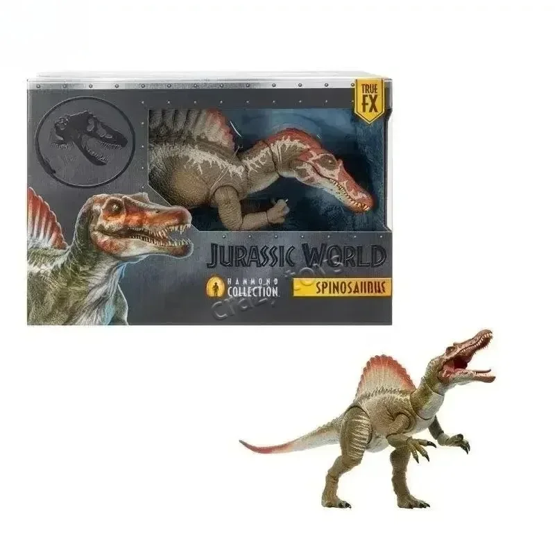 In Stock Jurassic Collectible Series Dinosaurs: Allosaurus, Therizinosaurus, Large Movable Dinosaur Toy Collection Gift