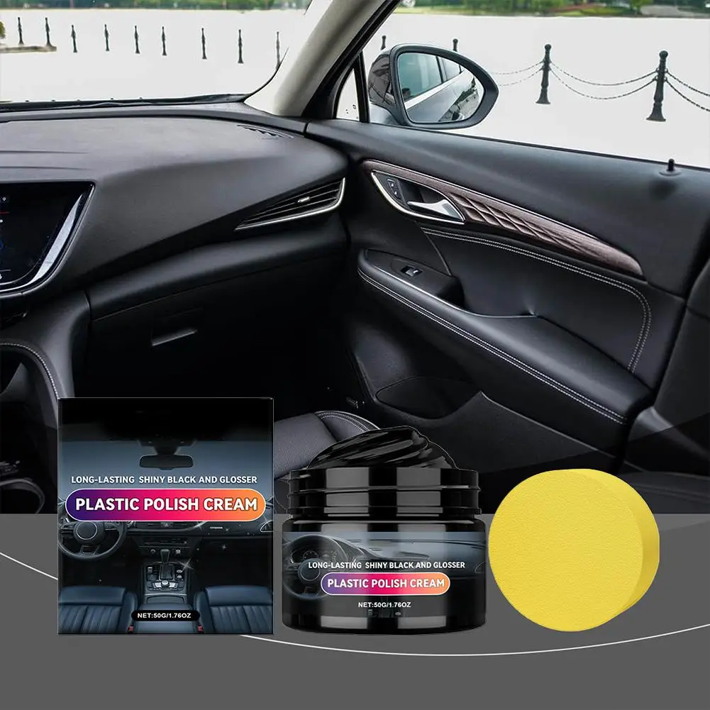 

Новый универсальный крем для ухода за кожей и пластика, полировка, восстановление кожи/пластика/резины, воск для салона автомобиля M7W7