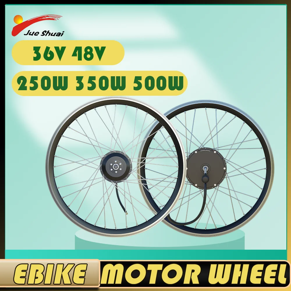 250W 350W 500W Electric Bike Motor Wheel 36V 48v for Rear Front Wheel E-Bike Engine Wheel Three Speed Gear Change for MTB Bike