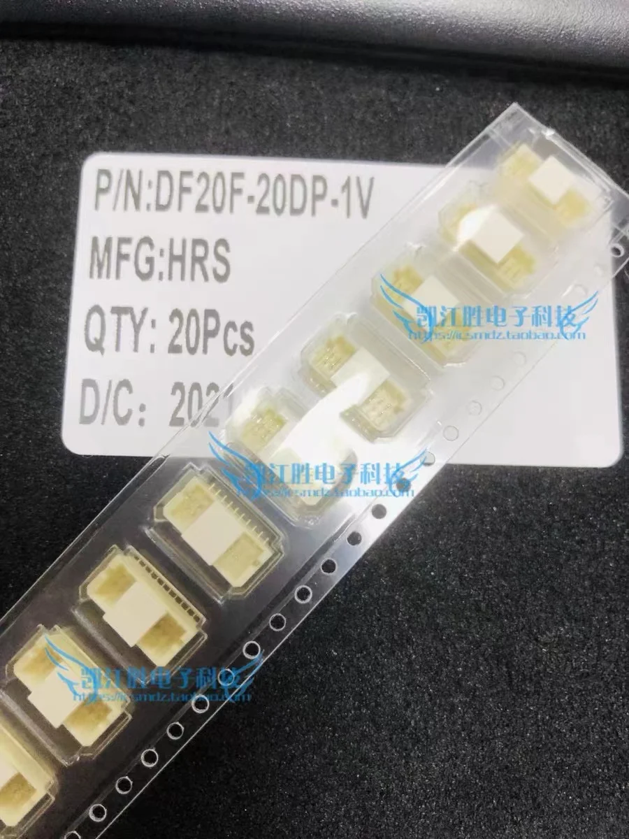 

10 pcs/lot DF20F-20DP-1V 1.0mm, leg width 20pin, 100% brand new and original