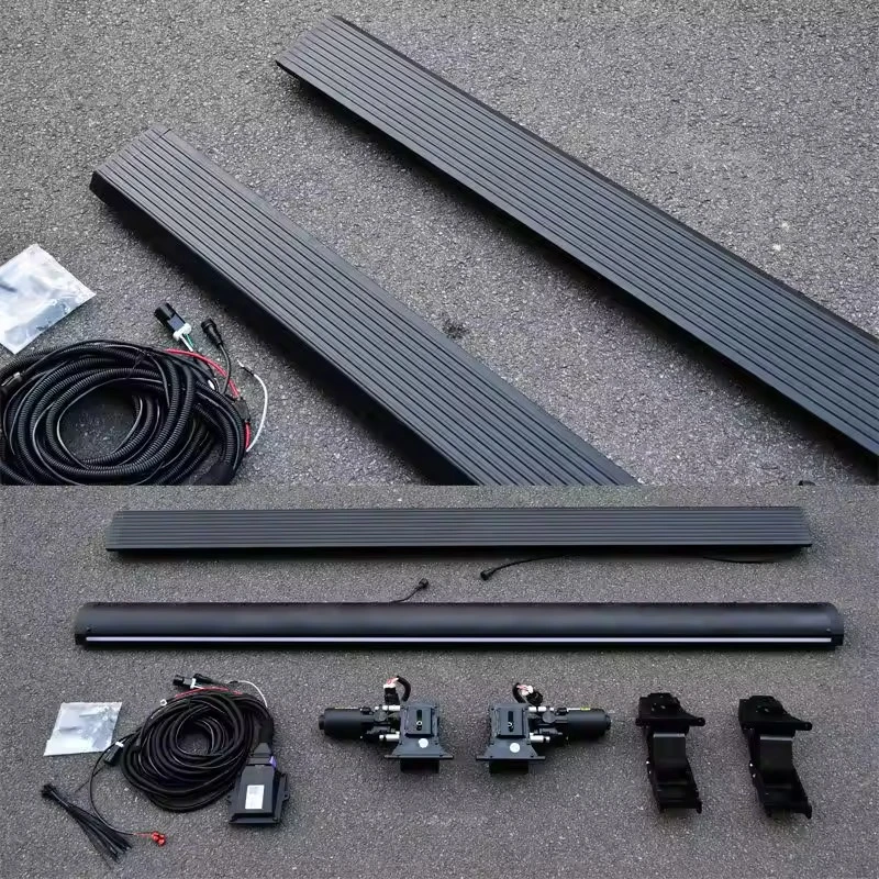 High Quality JAC T8 Automatic Aluminum Power Running Boards Truck Upgrade Replacement Spare Parts