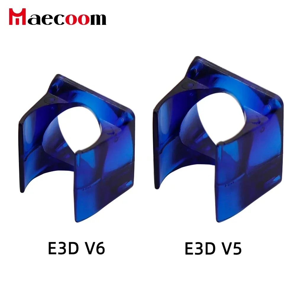 1pcs E3D V5 V6 Cooling Fan Bracket Housing Guard Radiator 3D Printer Parts Fan Mounts Duct Injection Molding 12V 24V 3010 Fan