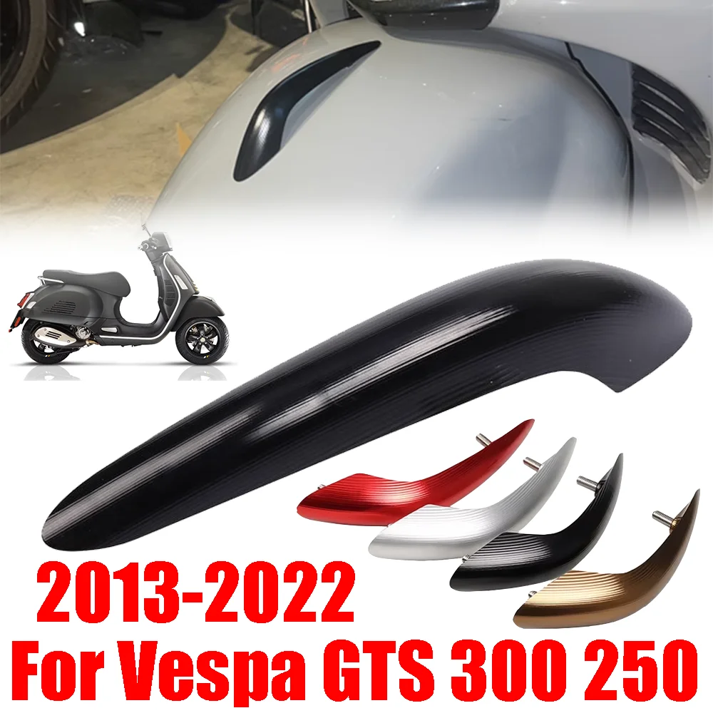 

Motorcycle Accessories Front Fender Mudguard Nose Beak Decorative Cover Cap For Vespa GTS 300 250 GTV GTS300 GTS250 2013 - 2022