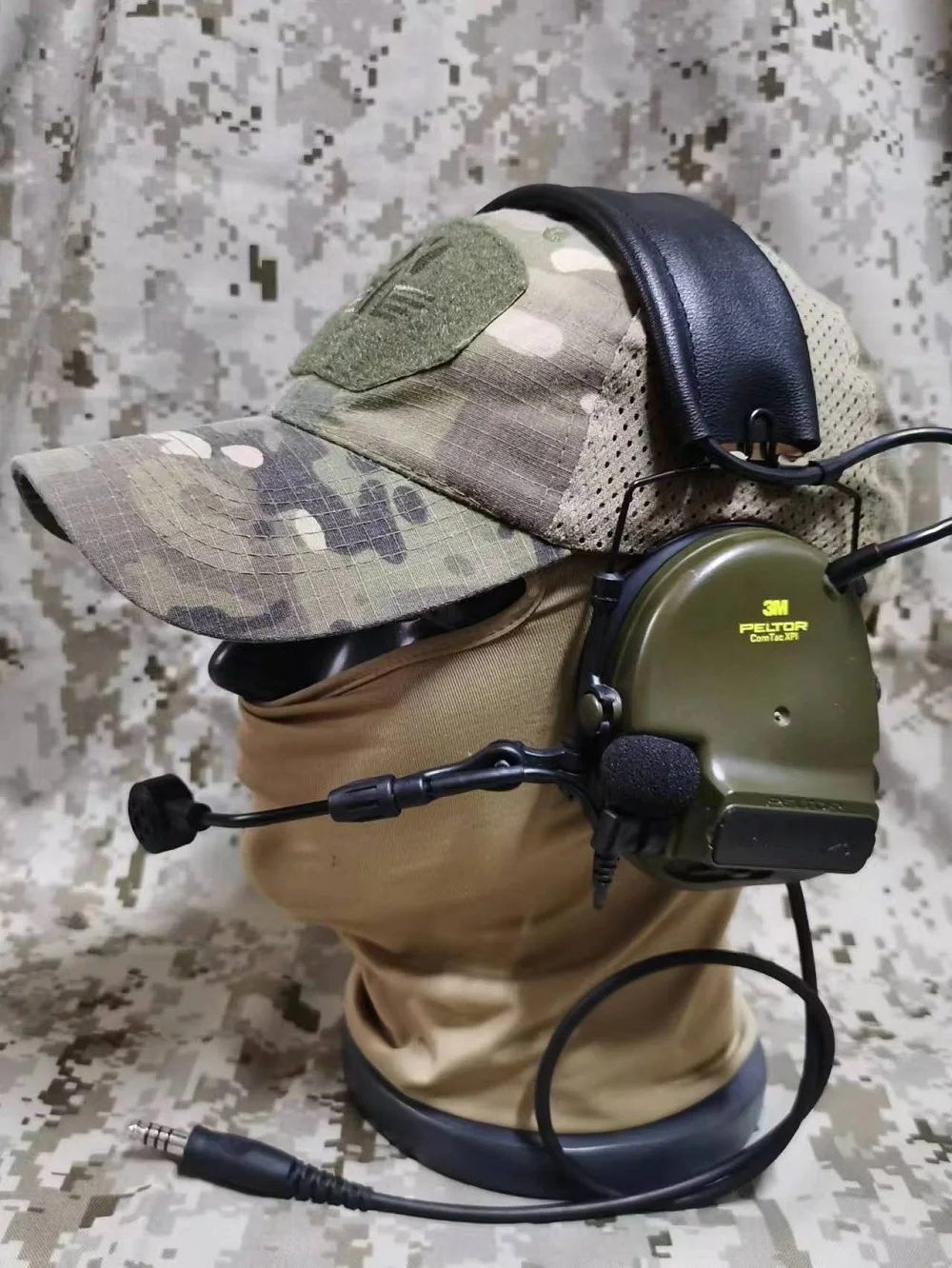 Imagem -06 - Reprodução de Equipamentos Táticos ao ar Livre Comtac Captador e Redução de Ruído Fones de Ouvido Táticos para c5 c6 Xpi