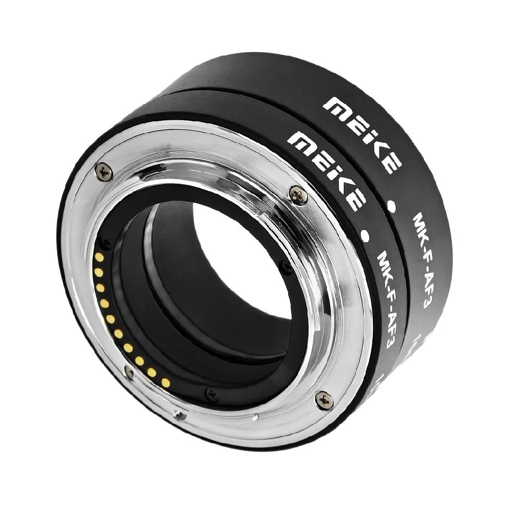 Meike Metal Auto Focus Macro Extension Tube Ring for Fujifilm X mount X-T20 X-T30 X-T3 X-T4 X-T1 X-T2 X-Pro1 X-Pro2 XA1 X-M1 XE3