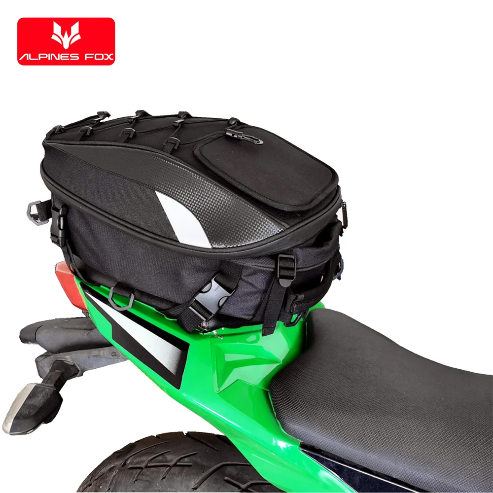 

Водонепроницаемая сумка на заднее сиденье мотоцикла, большая вместительная сумка на хвост мотоцикла, универсальная дорожная сумка для хранения багажа, сумка для шлема, 37 л