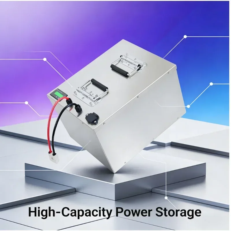 48V LiFePO4 Battery 50Ah-100Ah | Ryobi RM480e RM300e ZT480ex 300MV Zero Turn Mower Battery, Deep Cycle Lithium Battery Pack for