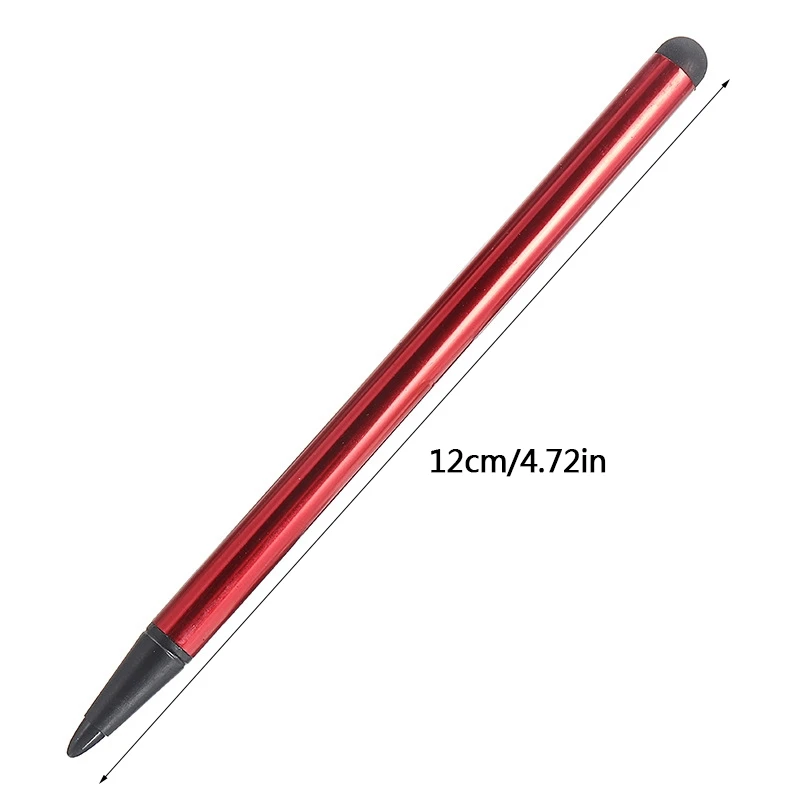 652F Capacitive Stylus Resistive  2-in-1 Universal for Touch Screen Pen for All for Touch Screen Tablets Phones Silver Black