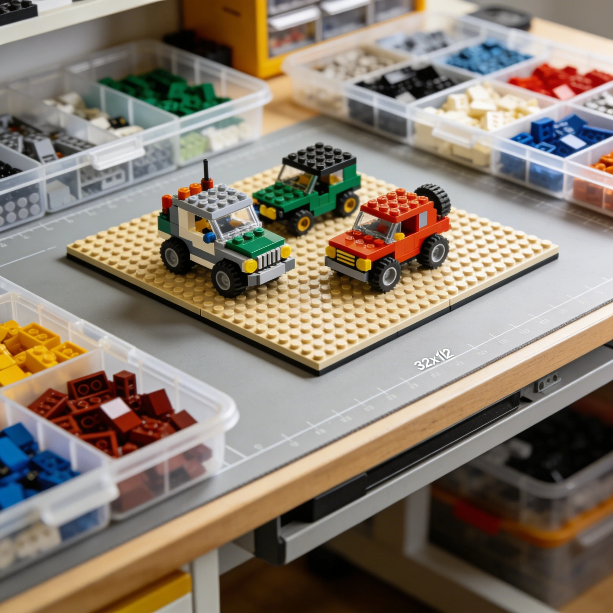 

MOC Building Base Plate 32x32 32x16, Classic Compatible Brick Plate, DIY Construction Parts for City Scenes & Kids Creative Play