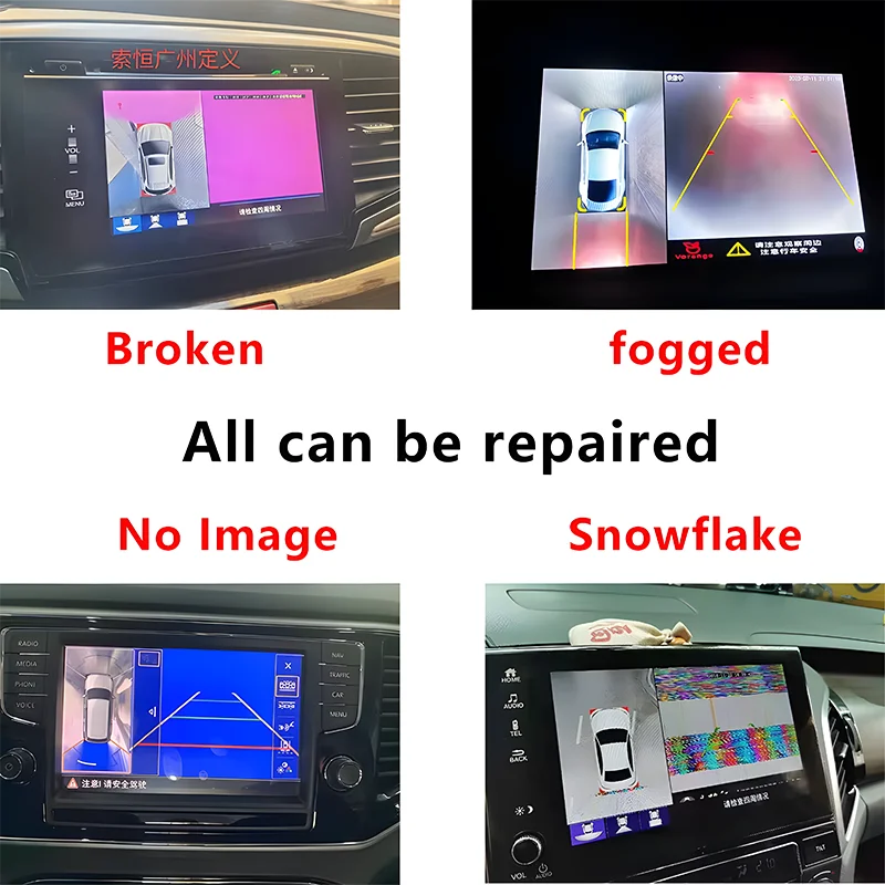 Car 360 360 image system camera Support ahd1080p.720p.CVBS NTSC PAL Matching the modified 360 system camera
