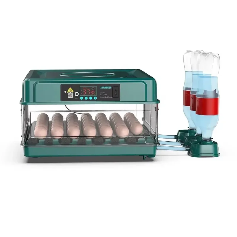Dual power 48pcs automatic egg incubator chicken duck pigeon egg incubator chicken incubator