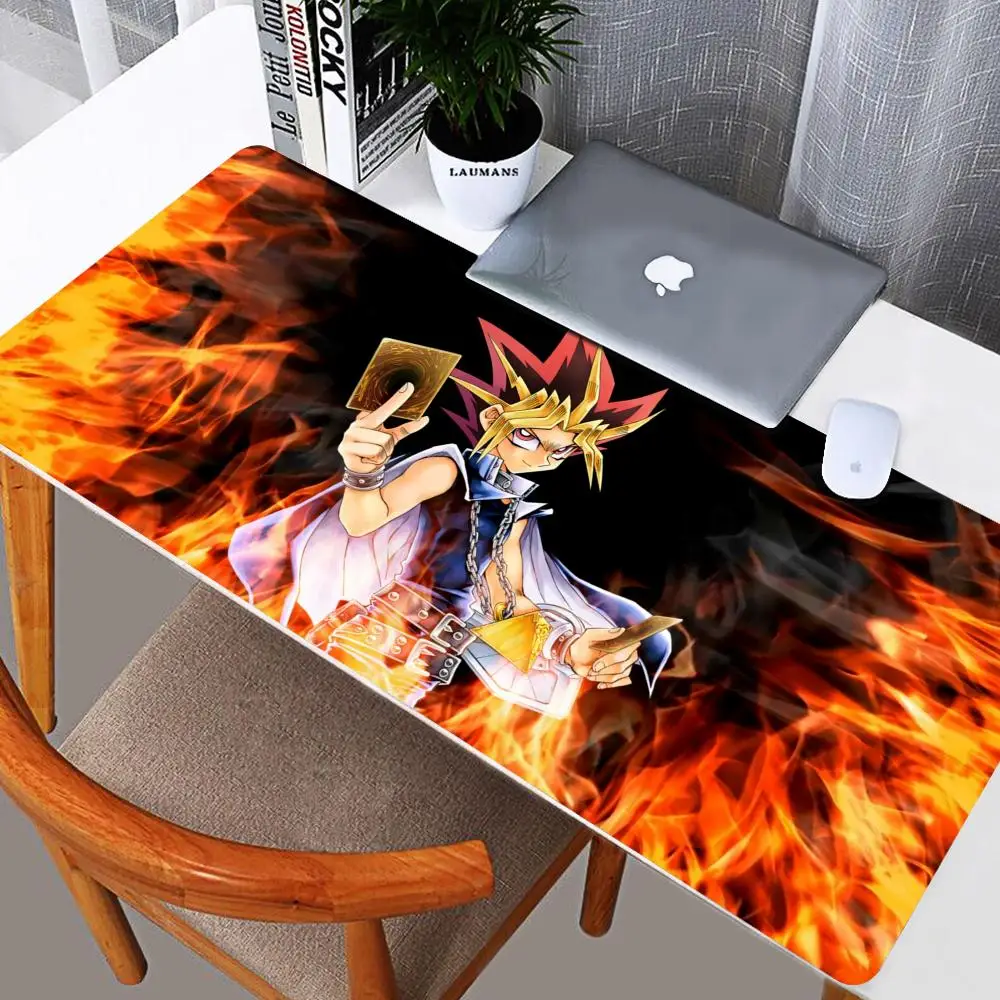 Large Mouse Pad Gamer Yu Gi Oh Rubber Mat Mousepad Gaming Accessories Office Carpet Deskmat Mausepad Mats Pc Anime Desk Computer