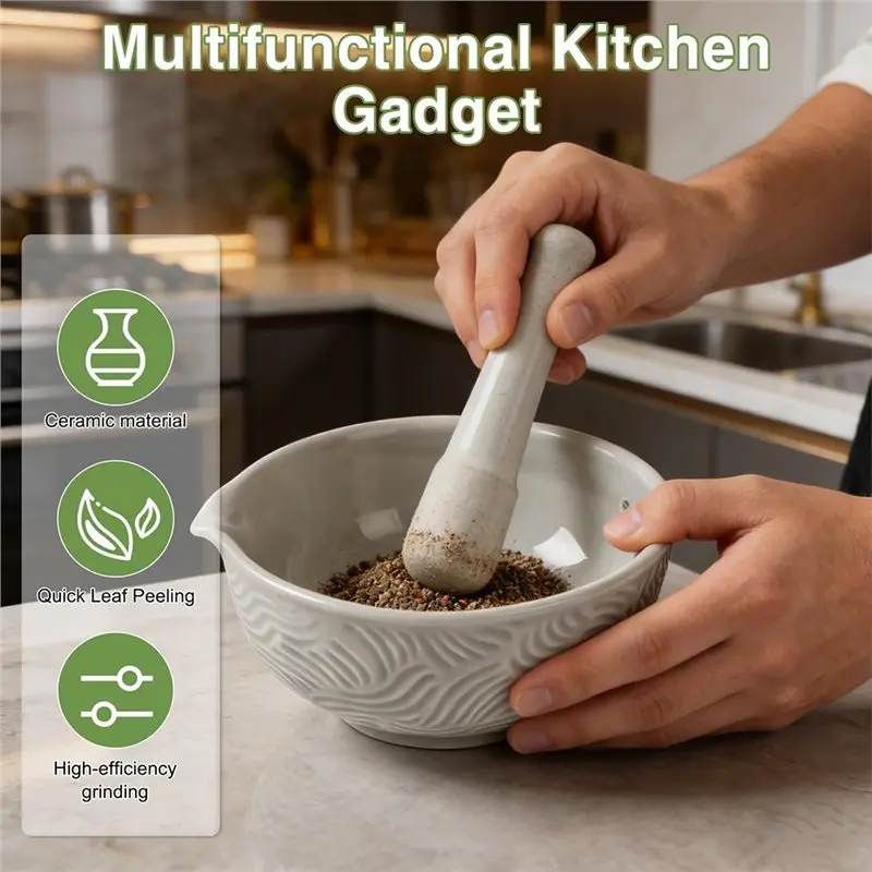 ALIM- Grater Bowl Herb Stripper Multi-Functional Kitchen Tools And Gadgets