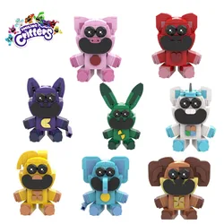 Smiling Critters Building Blocks Smiling Critters Dogday And Catnap Block Set Cat Nap Dog Day Catnat Figure Birthday Gift