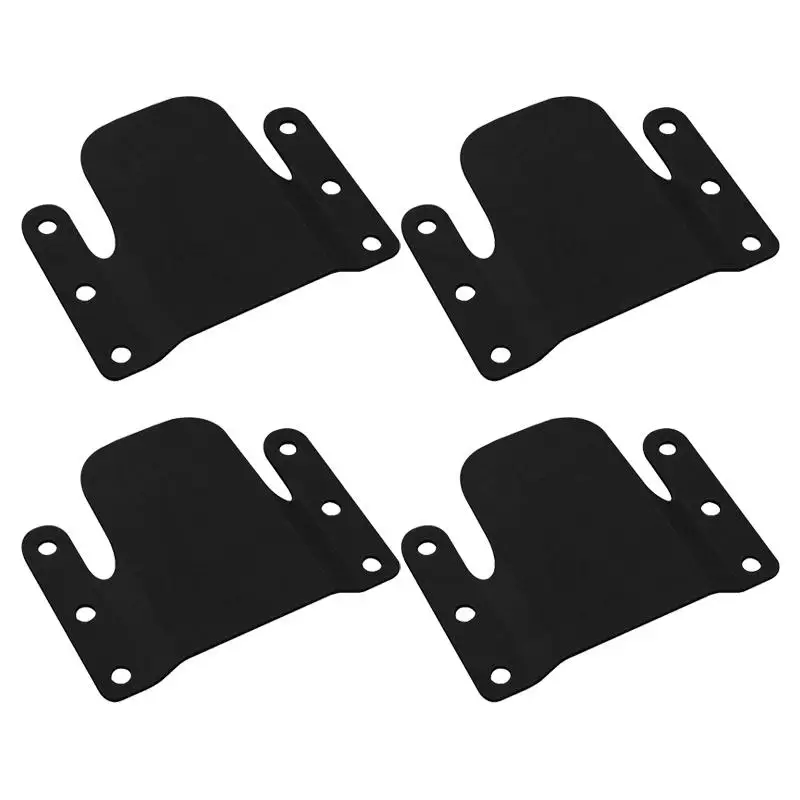 5x 4Pcs Sectional Couch Connector, Couch Brackets Metal Sectional Sofa Interlocking Connector Furniture Connector for Bedroom
