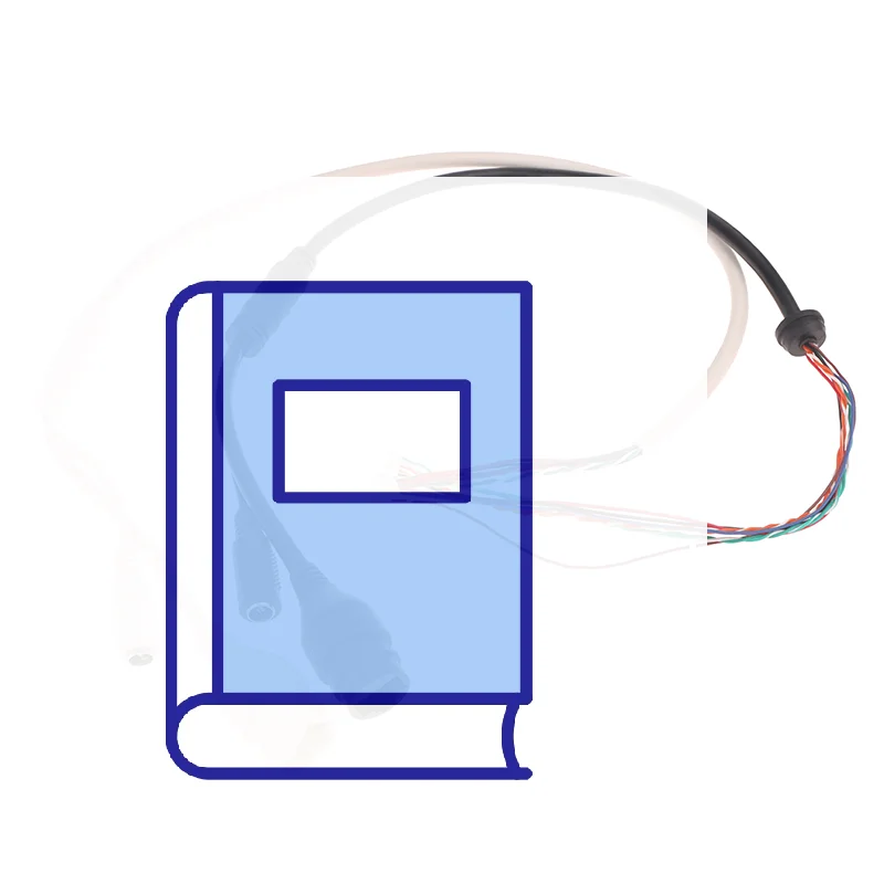 12Pin 8/10Core POE Network Port DC Female Power Wire Connector Cable For IP Dome Camera Monitoring IP Cable