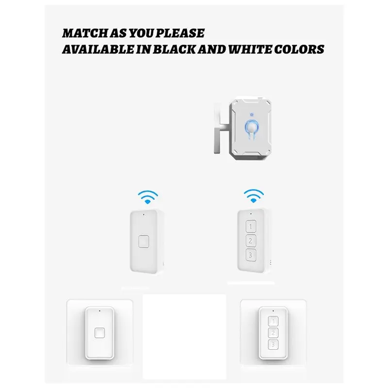 ABVJ-Robot, Switch RF433 New, A Lazy Person' S Light-On Wonder, Smart For Home Remote Control For Home Use